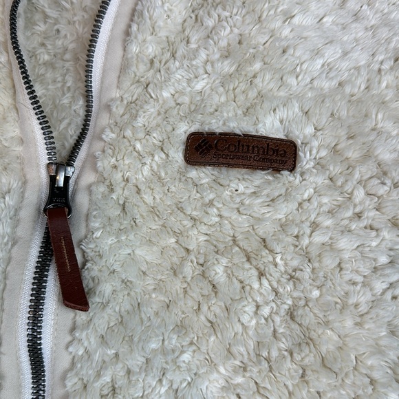 Columbia Fireside II Sherpa Fleece Zip up - Picture 2 of 4